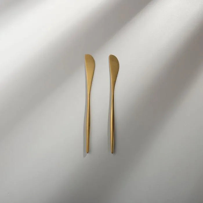 Minimalist/ French Flatware Salad Servers, Serving Utensils & Individual Pieces
