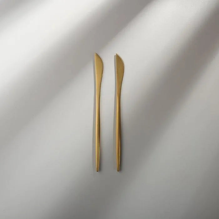 Minimalist/ French Flatware Salad Servers, Serving Utensils & Individual Pieces