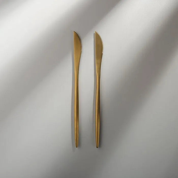 Minimalist/ French Flatware Salad Servers, Serving Utensils & Individual Pieces