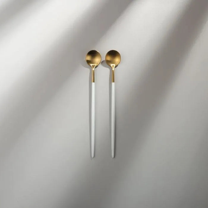 Minimalist/ French Flatware Salad Servers, Serving Utensils & Individual Pieces