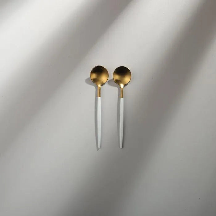 Minimalist/ French Flatware Salad Servers, Serving Utensils & Individual Pieces