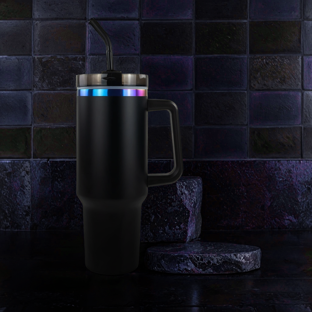 40oz Powder Coated Traveler Tumbler Case (24 Units)
