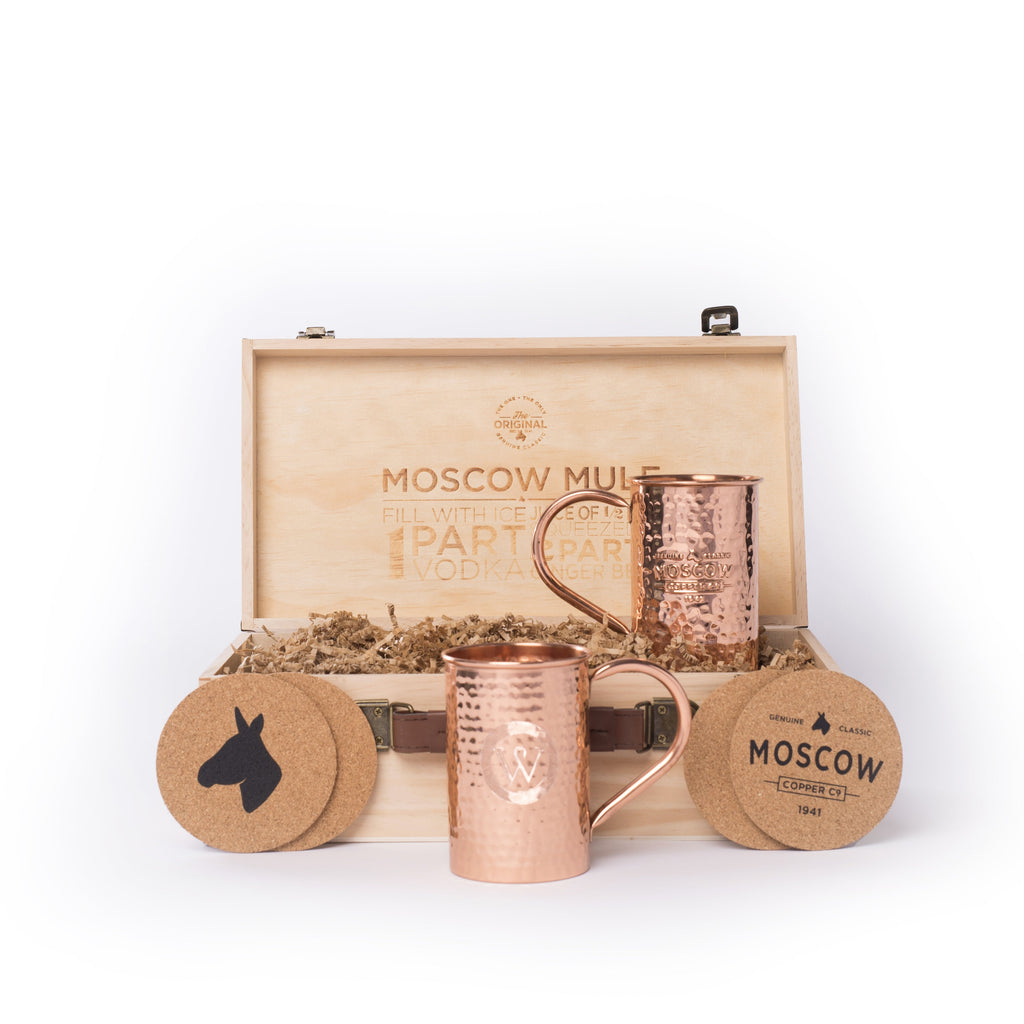 Custom Logo Engraved Moscow Mule Mugs