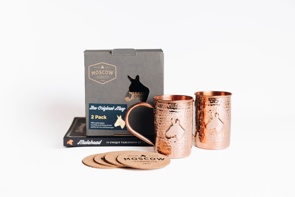 Mulehead Book Gift Set with Two Mugs