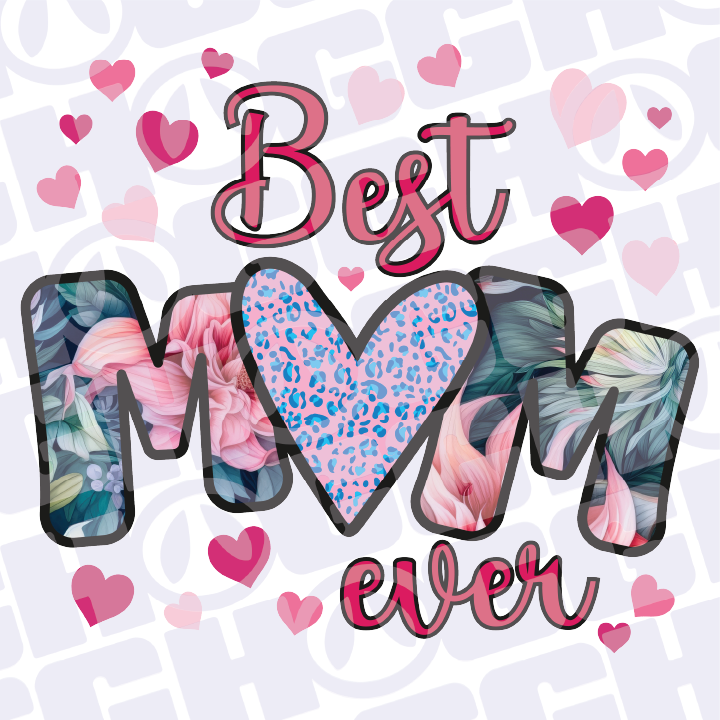Multi Product Use - Digital Sublimation Designs - Best Mama Ever