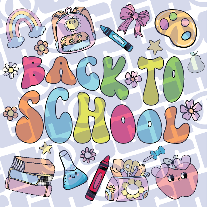 Multi Product Use - Digital Sublimation Designs - Back to School Teachers