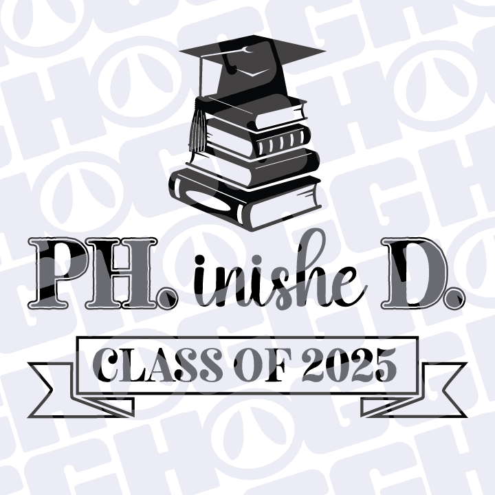 Multi Product Use - Digital Sublimation Designs - Graduation 2025