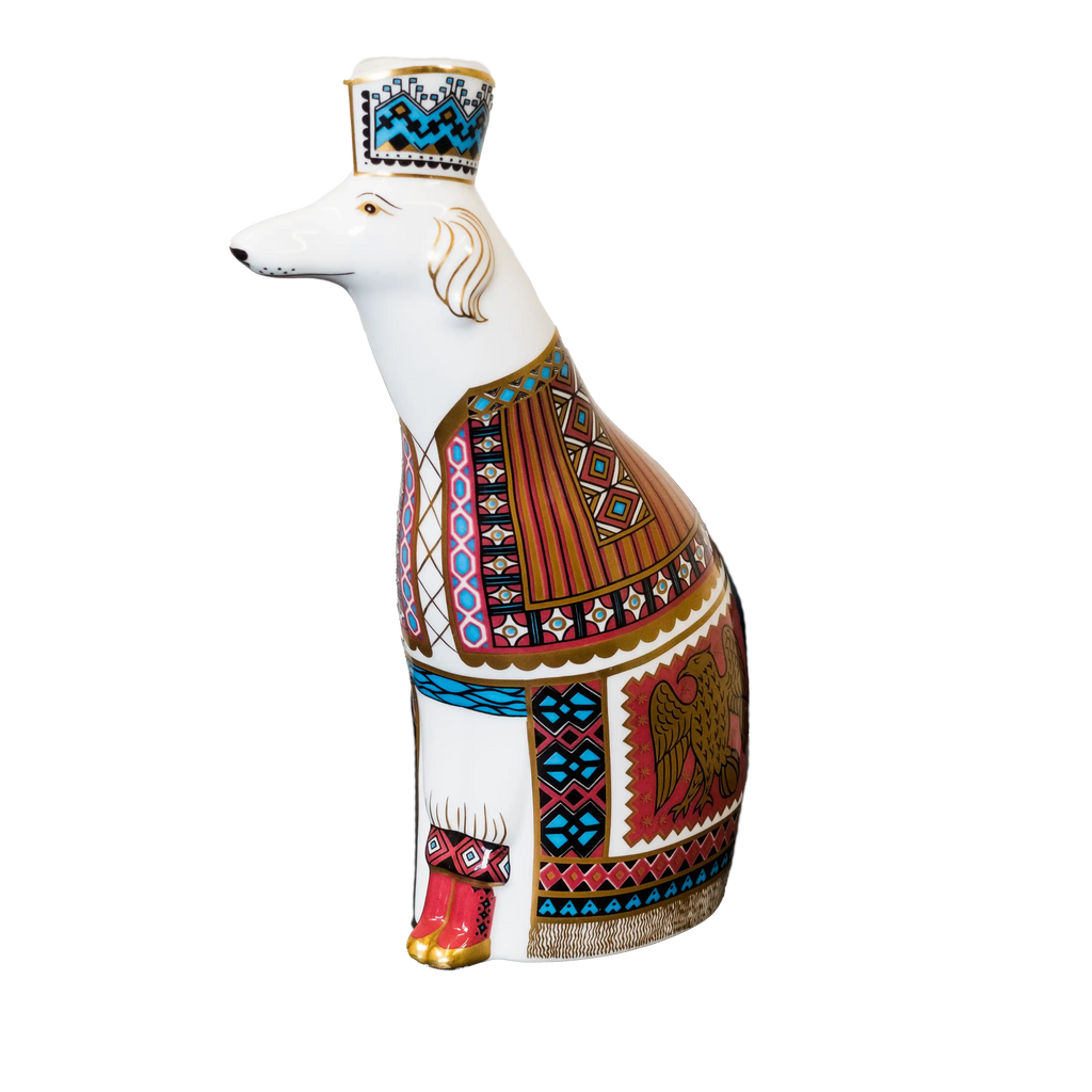 Royal Crown Derby National Dogs Collection : Borzoi Paperweight
