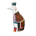 Royal Crown Derby National Dogs Collection : Borzoi Paperweight