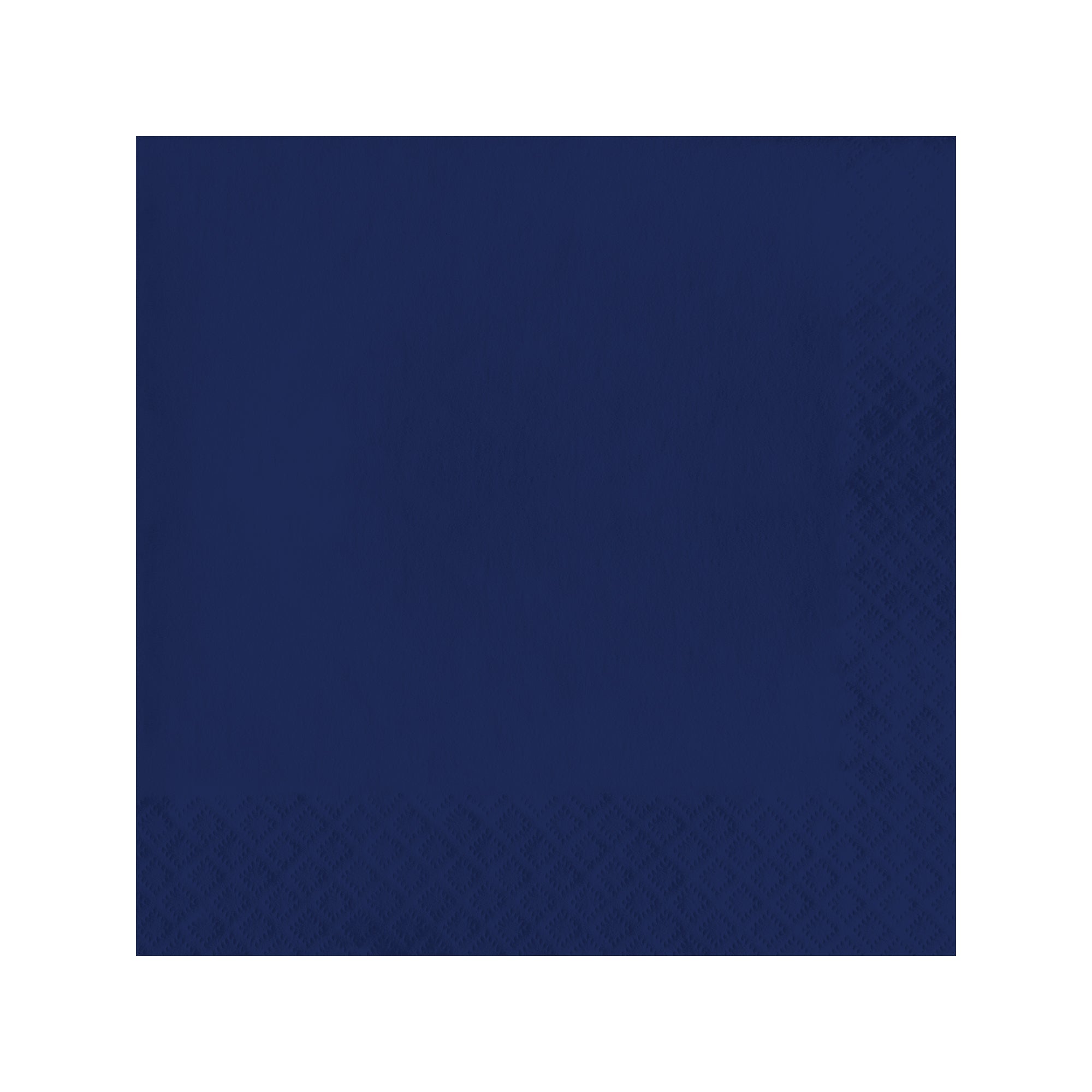 Navy Blue Paper Beverage/Cocktail Napkins