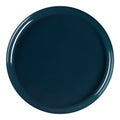 Navy Flat Round Disposable Plastic Appetizer/Salad Plates (8.5")