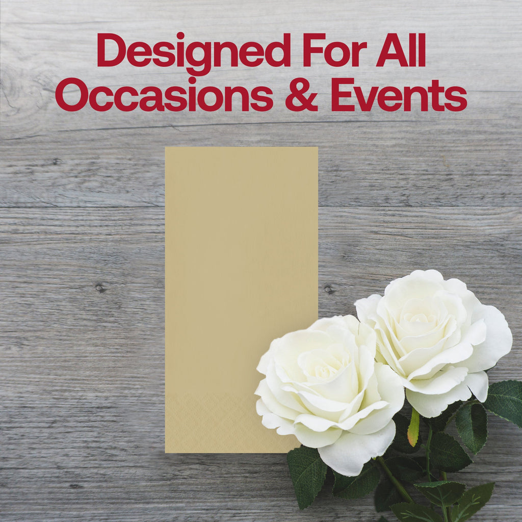 Ivory Paper Dinner Napkins