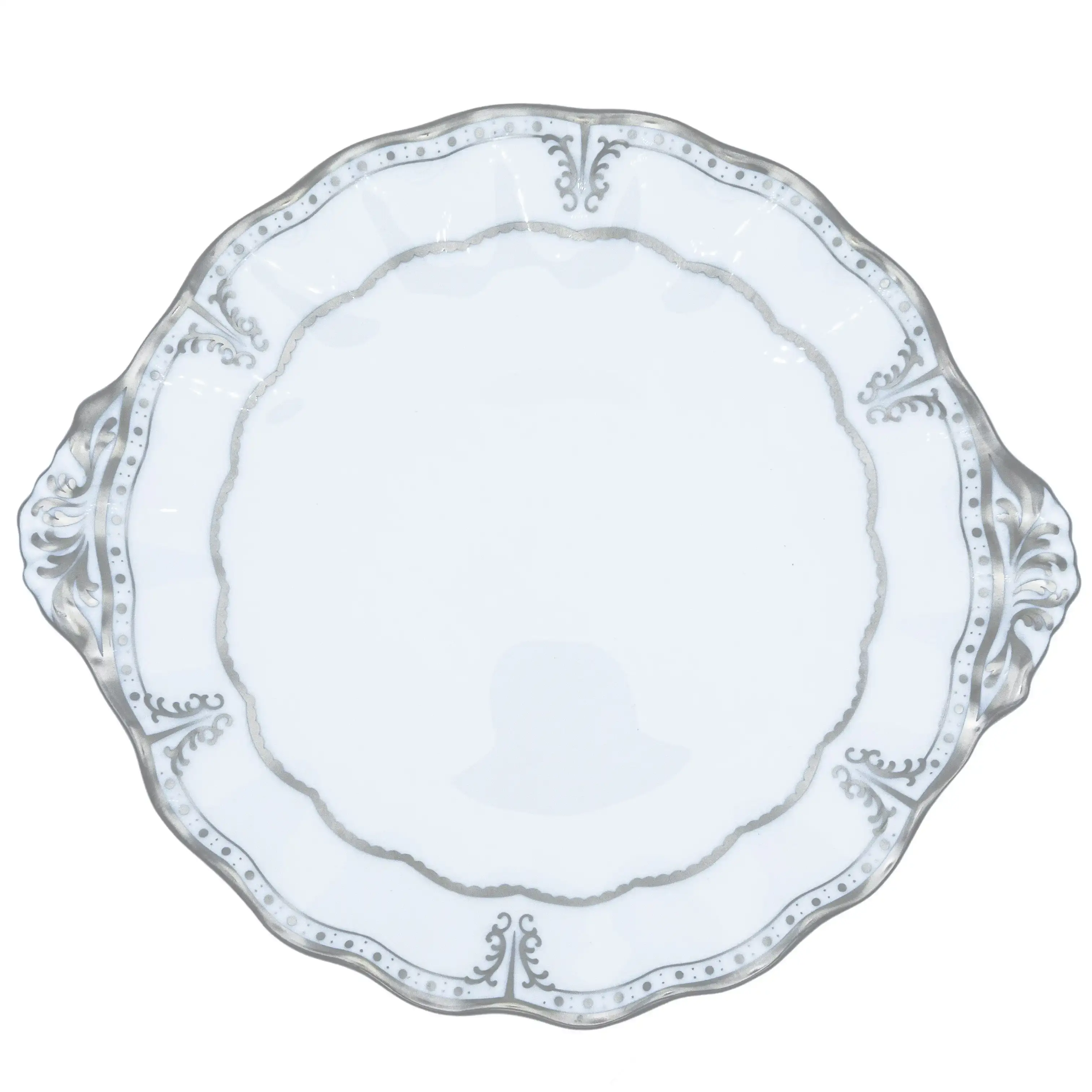 Royal Crown Derby Elizabeth Platinum Bread & Butter Plate Bone China