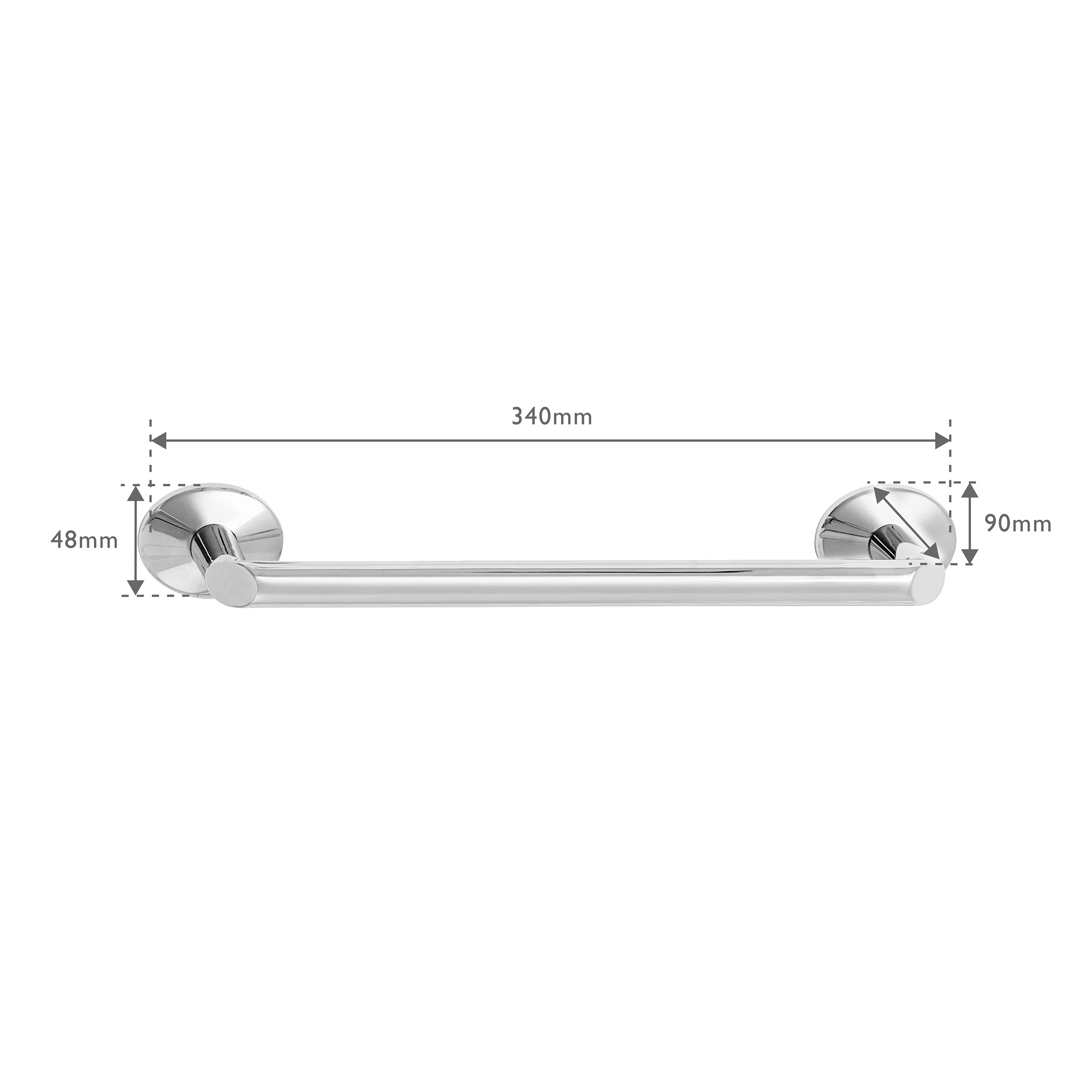 Oblique Towel Rail Short
