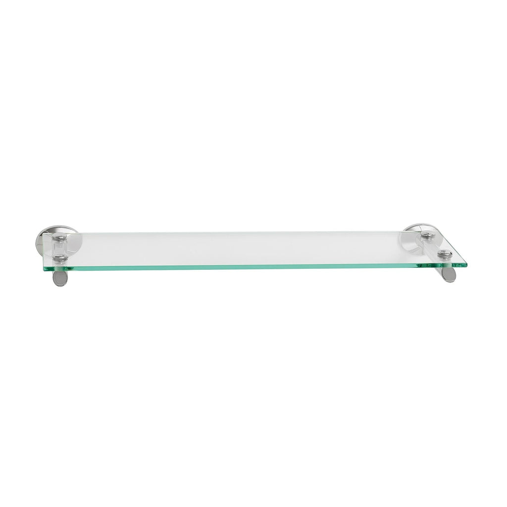 Oblique Glass Bathroom Shelf