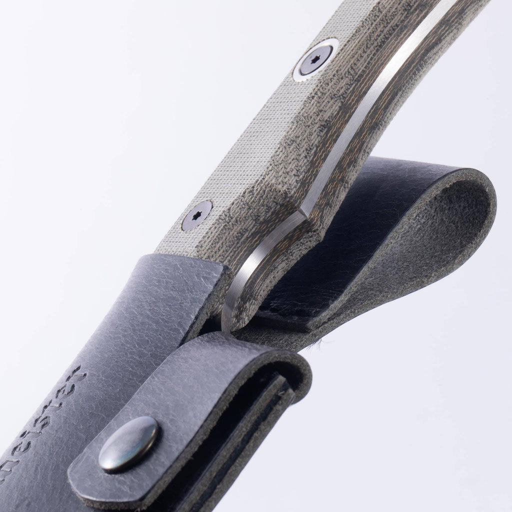 Leather Belt Sheath for Overland Utility Knife