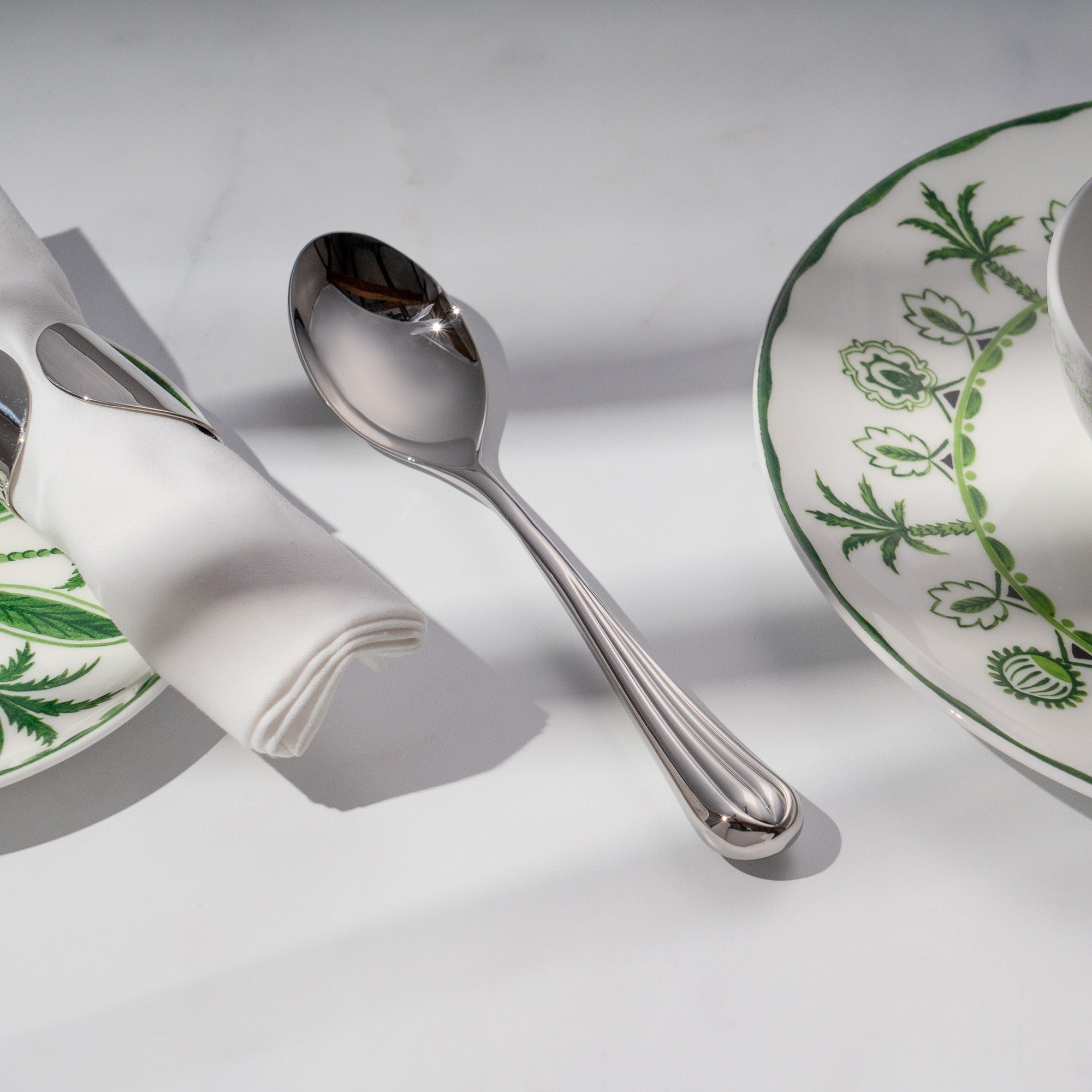 Palm Air Bright Dessert Spoon