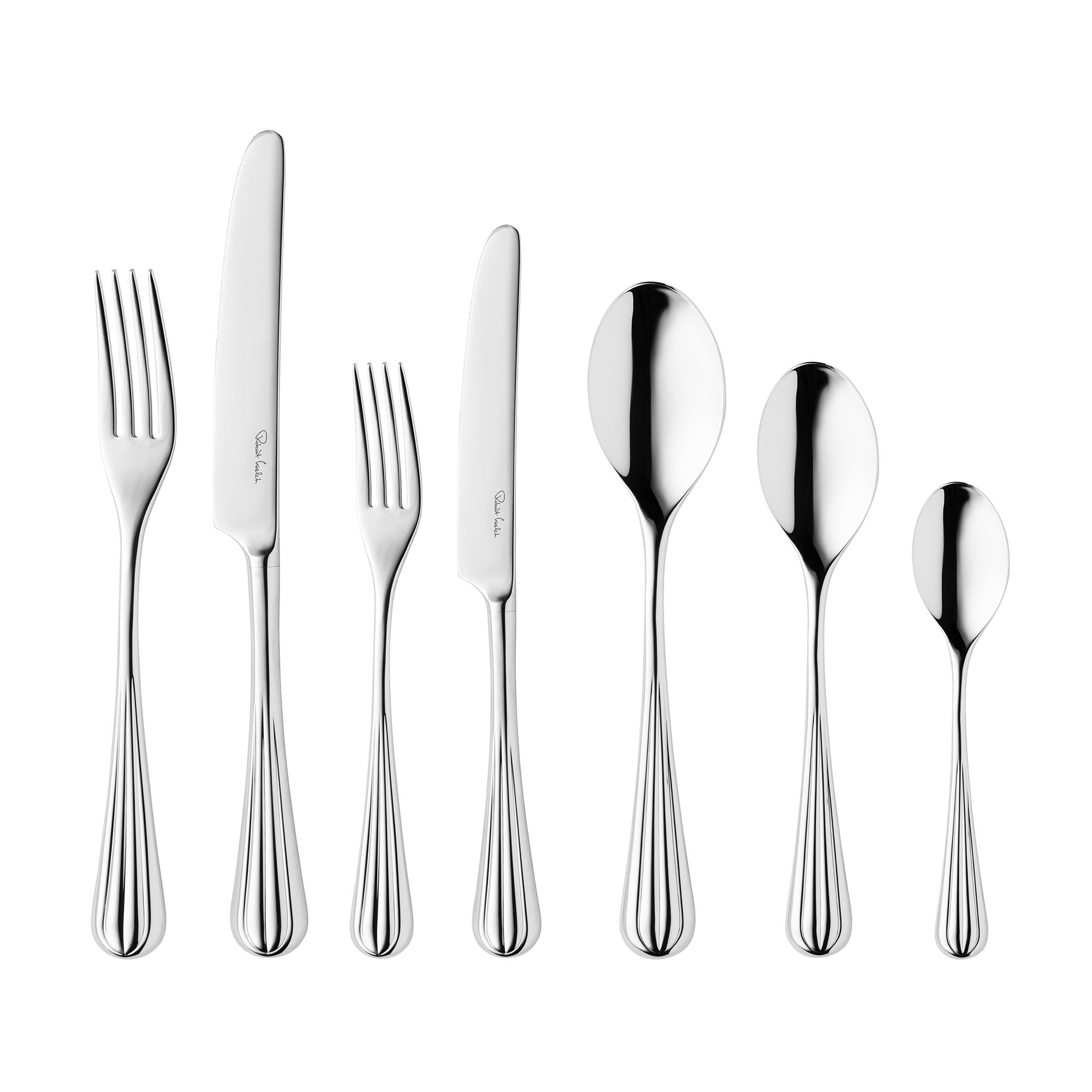 Palm Air Bright Cutlery Place Setting, 7 Piece