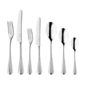 Palm Air Bright Cutlery Set, 84 Piece for 12 People