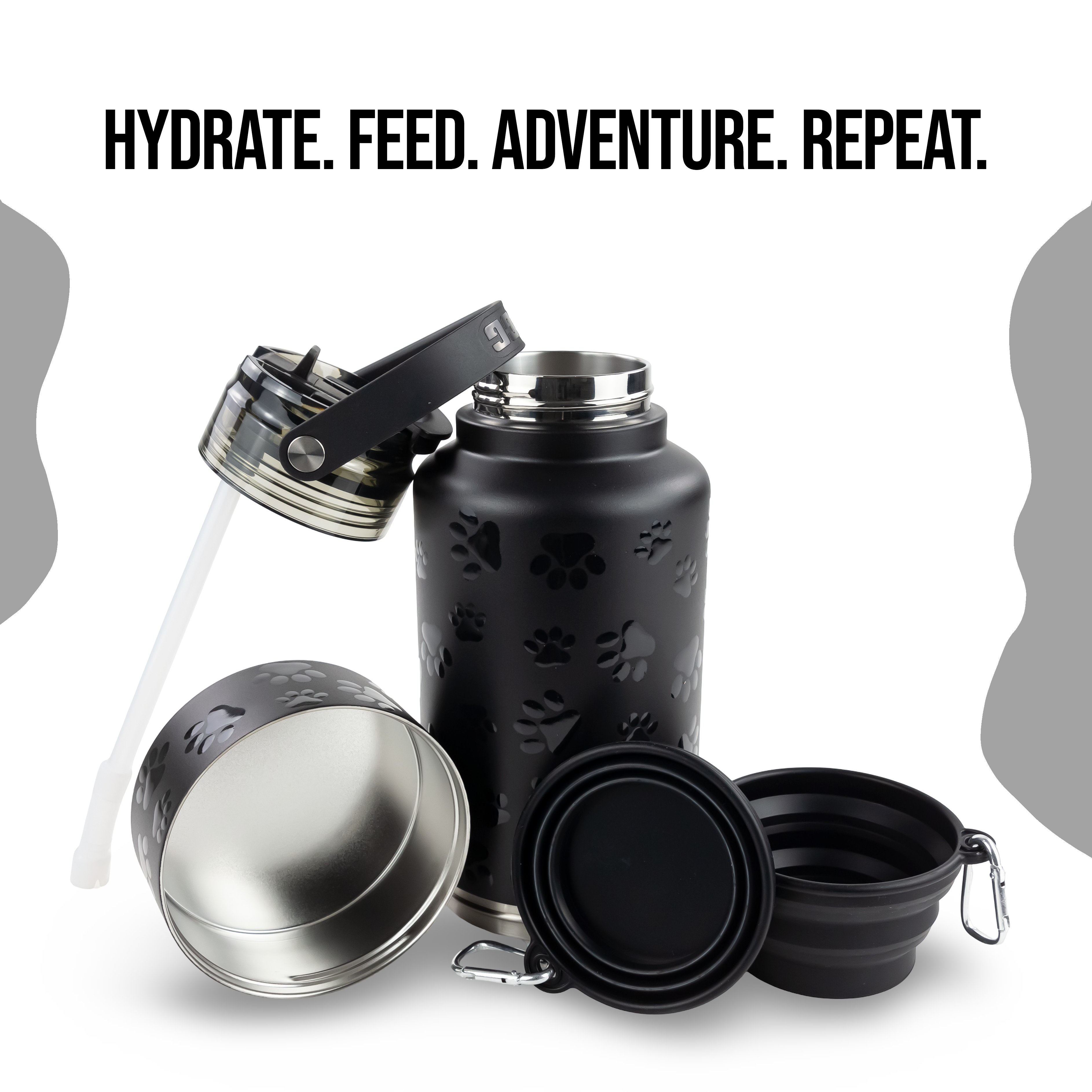 32oz Powder Coated Hydro Hound Tumbler Case (12 Units)