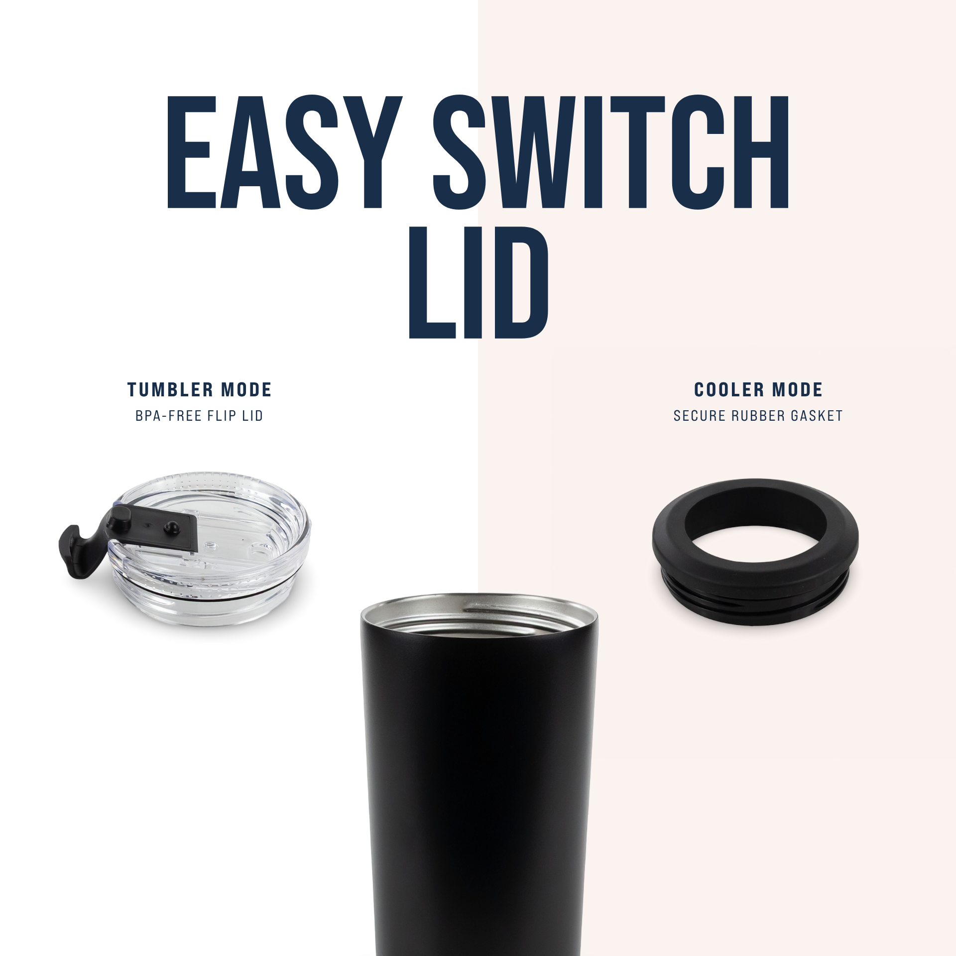 4 in 1 Powder Coated Can Cooler Case (24 Units)