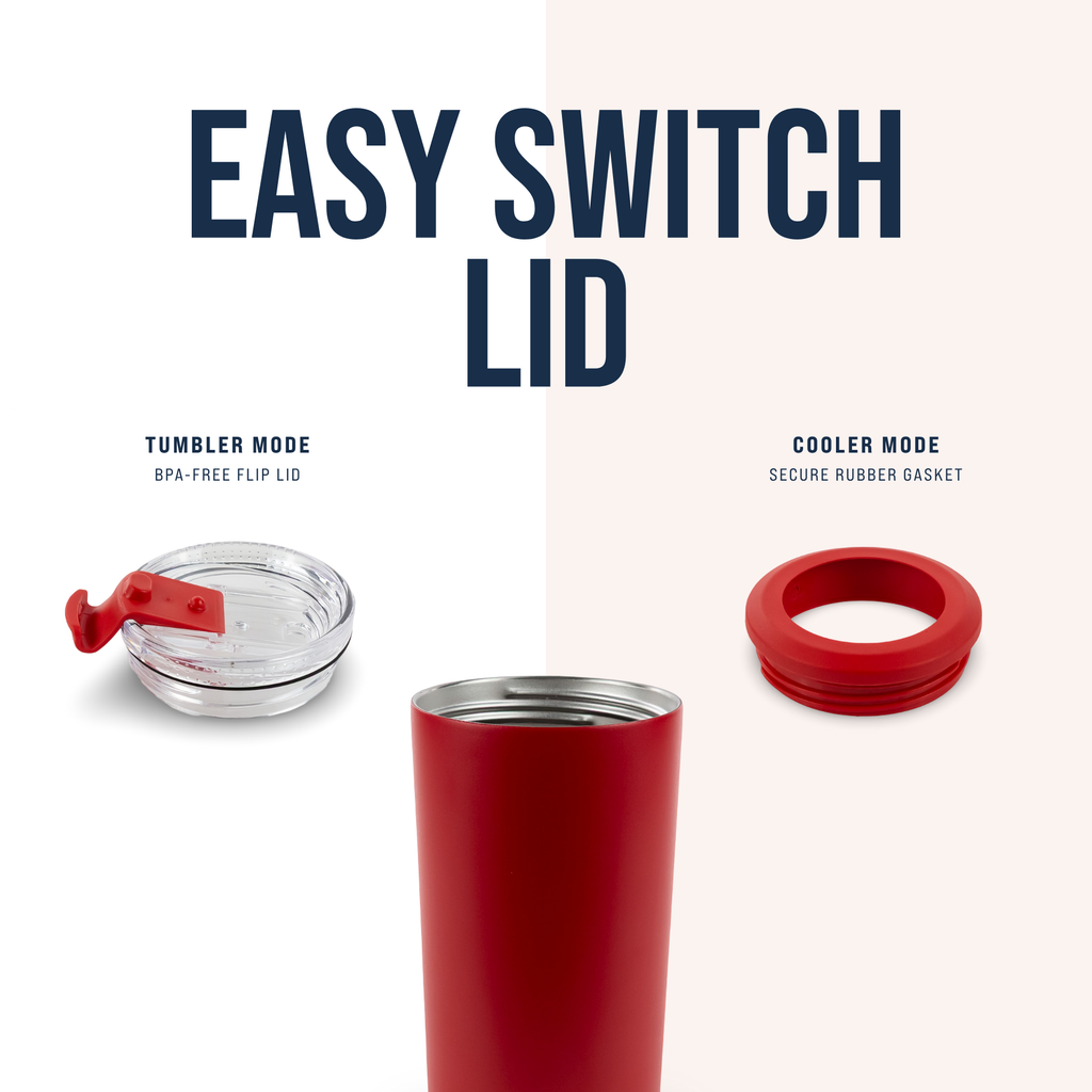 4 in 1 Powder Coated Can Cooler Case (24 Units)