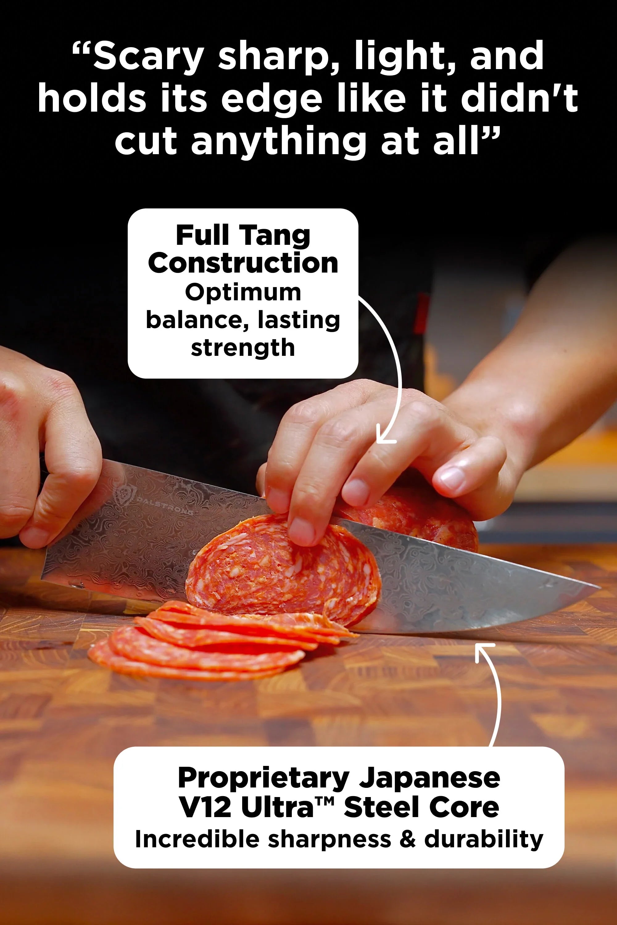 Chef's Knife 9.5" | The Scorpion Series | Venom Edition | Dalstrong ©