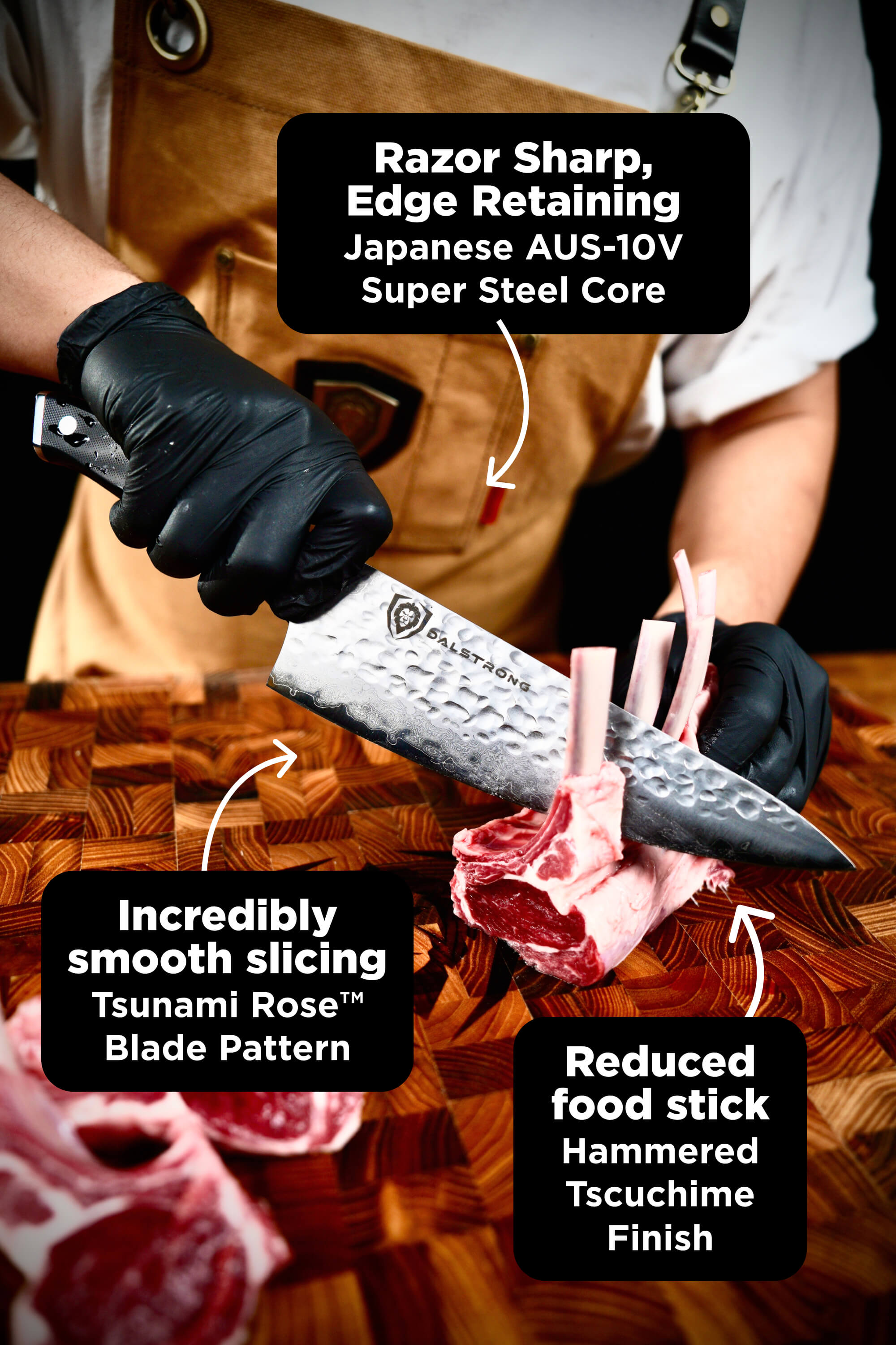 5-Piece Knife Block Set | Shogun Series | ELITE | Dalstrong ©
