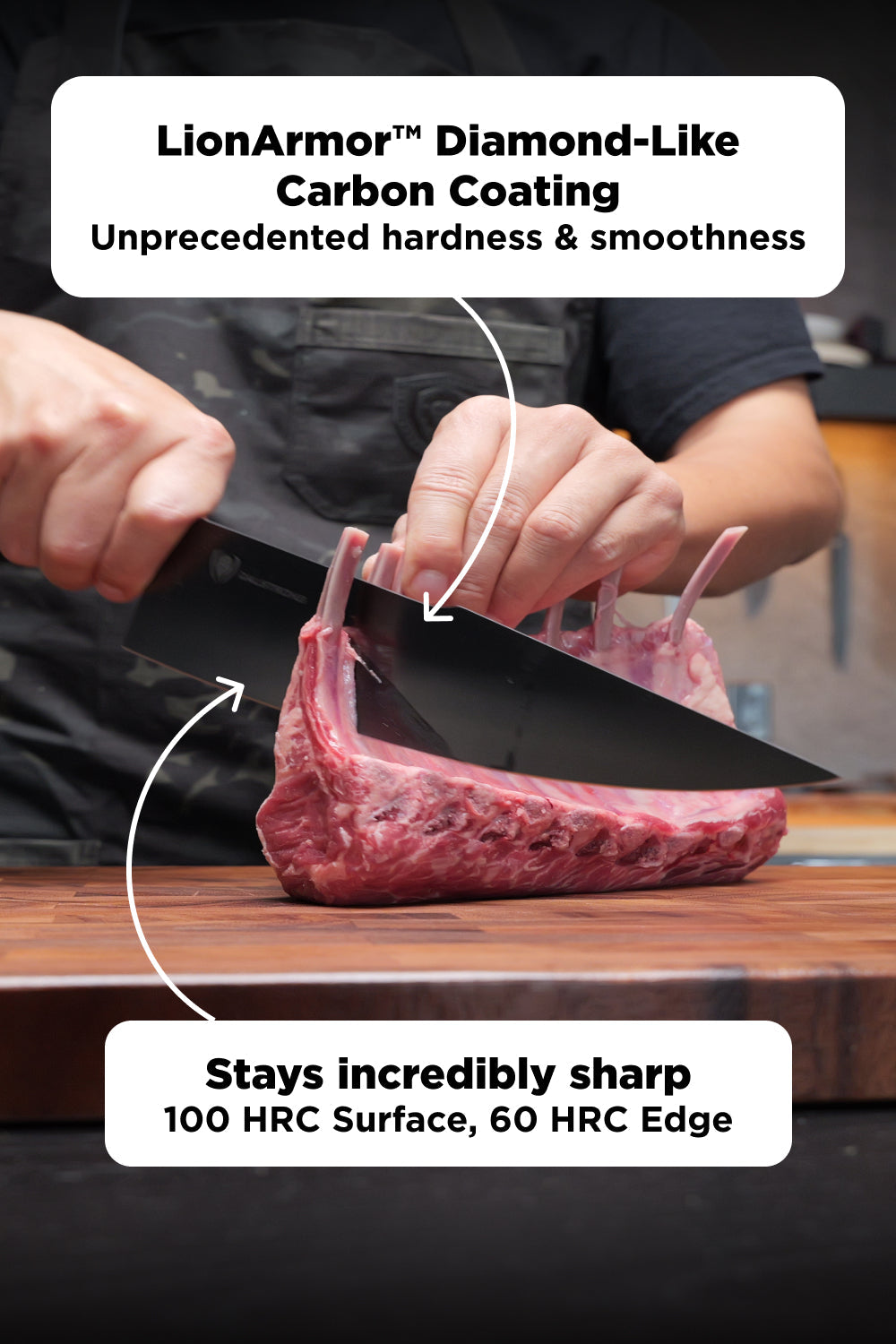 Chef's Knife 9.5" | Spartan Ghost™ Series | Dalstrong ©