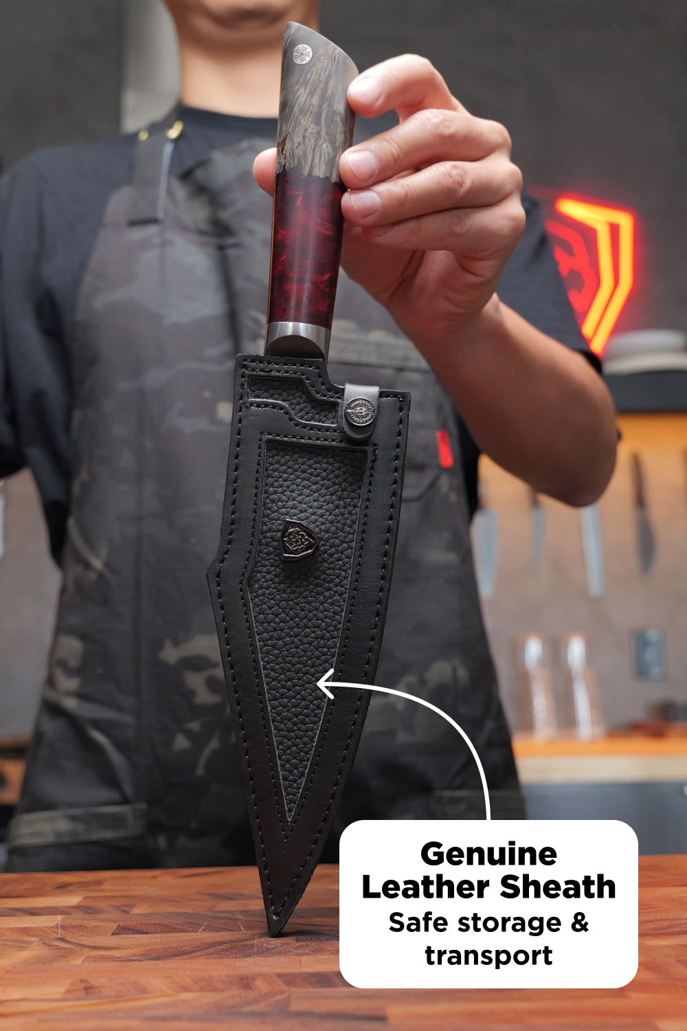 Santoku Knife 7" | Spartan Ghost™ Series | Dalstrong ©
