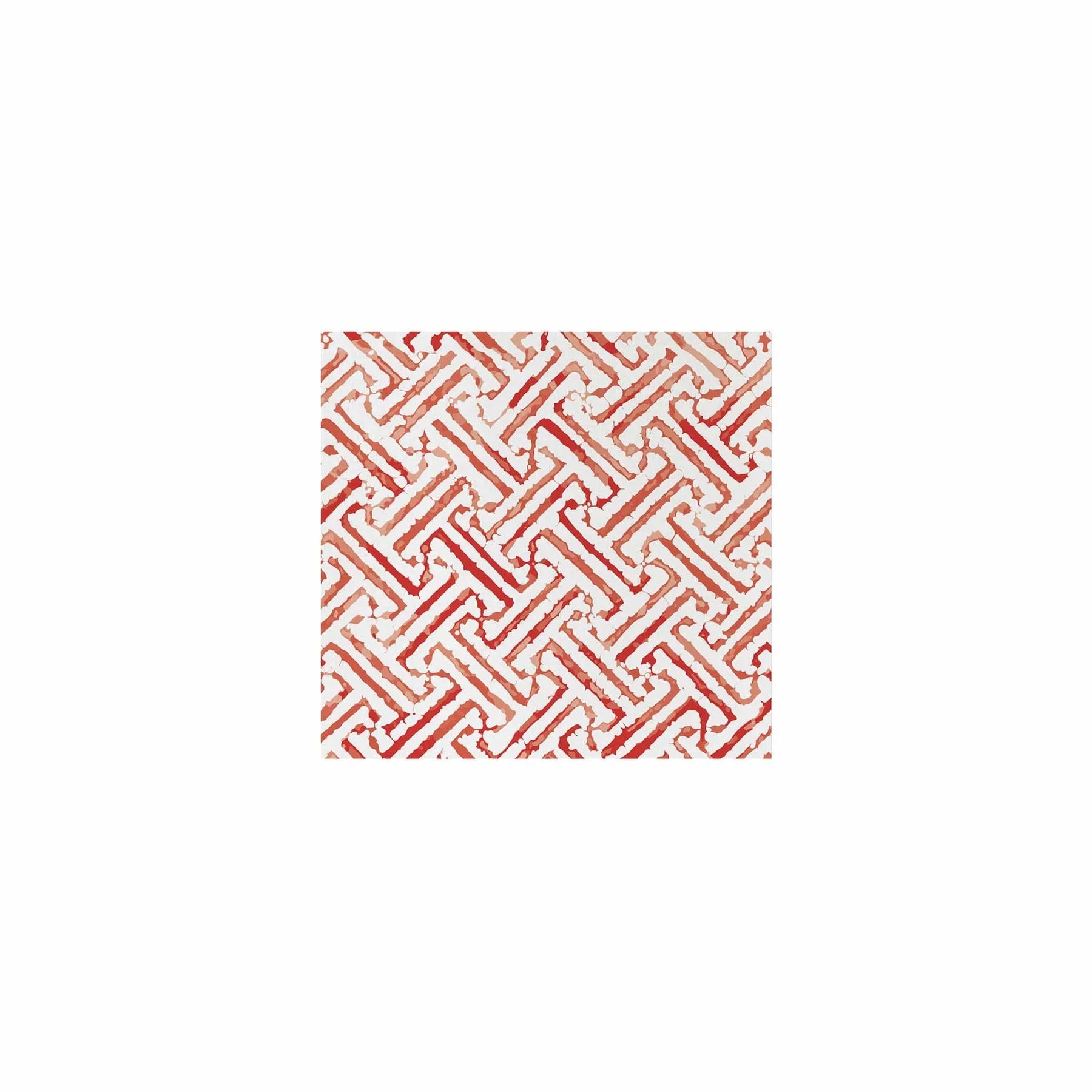 Vietri Papersoft Napkins Greek Key Red Napkins
