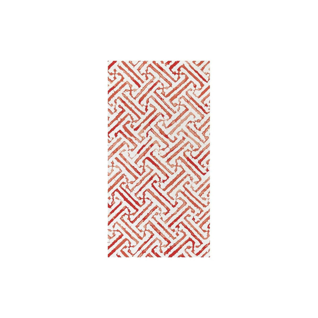Vietri Papersoft Napkins Greek Key Red Napkins