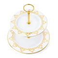English Ladies Disney Princess 2 Tier Cake Stand