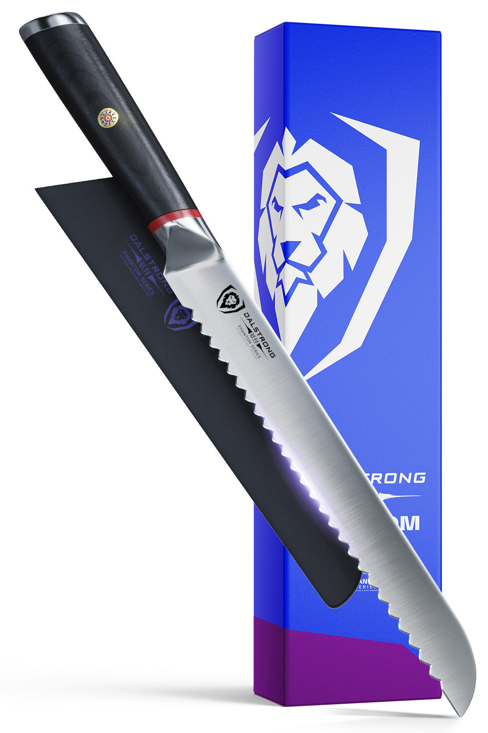 Serrated Bread Knife 9" | Phantom Series | Dalstrong ©