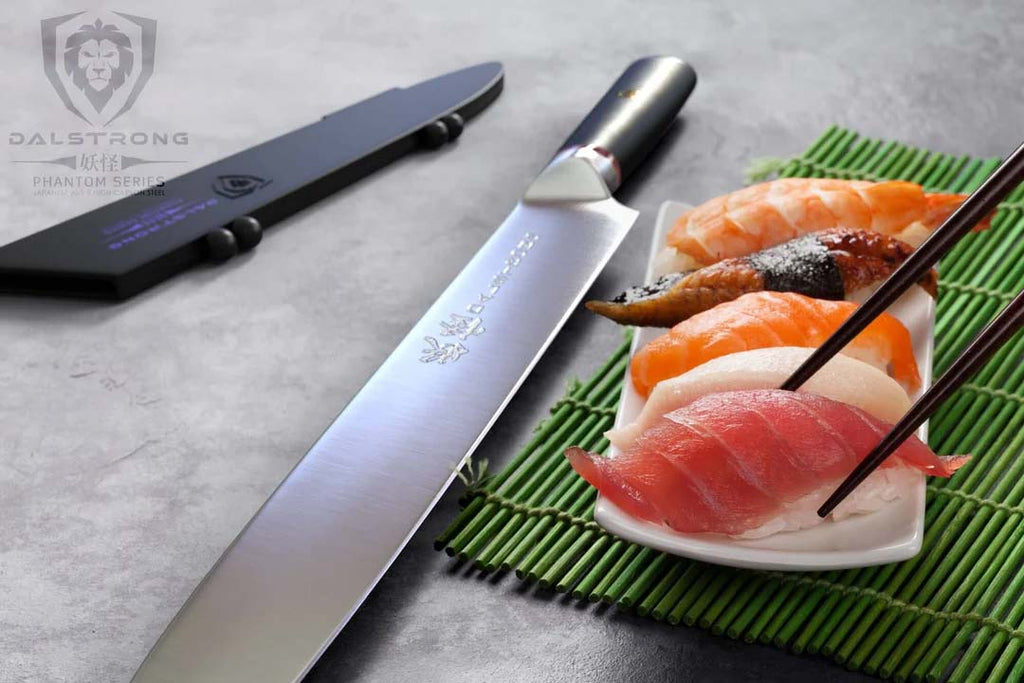 Yanagiba Slicer 9.5" | Single Bevel | Phantom Series | Dalstrong ©
