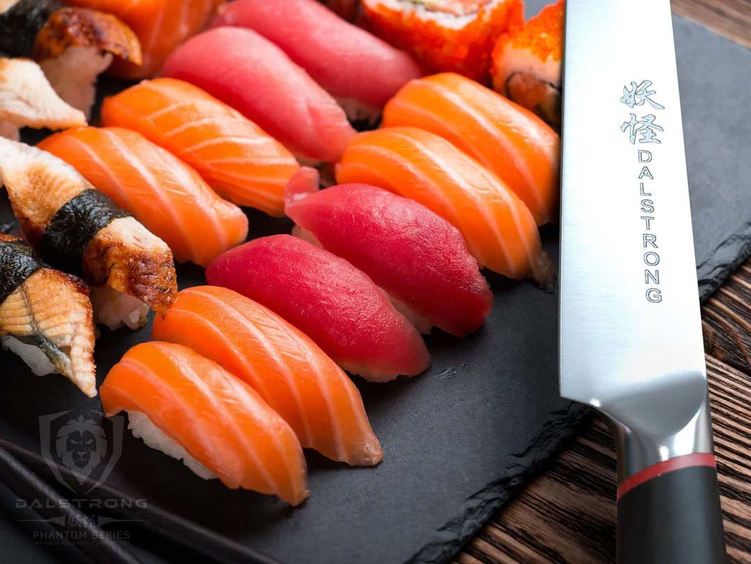 Yanagiba Slicer 9.5" | Single Bevel | Phantom Series | Dalstrong ©
