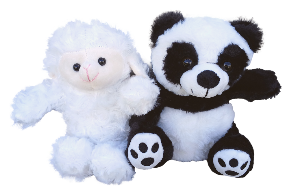 Small Plush Panda with Tee