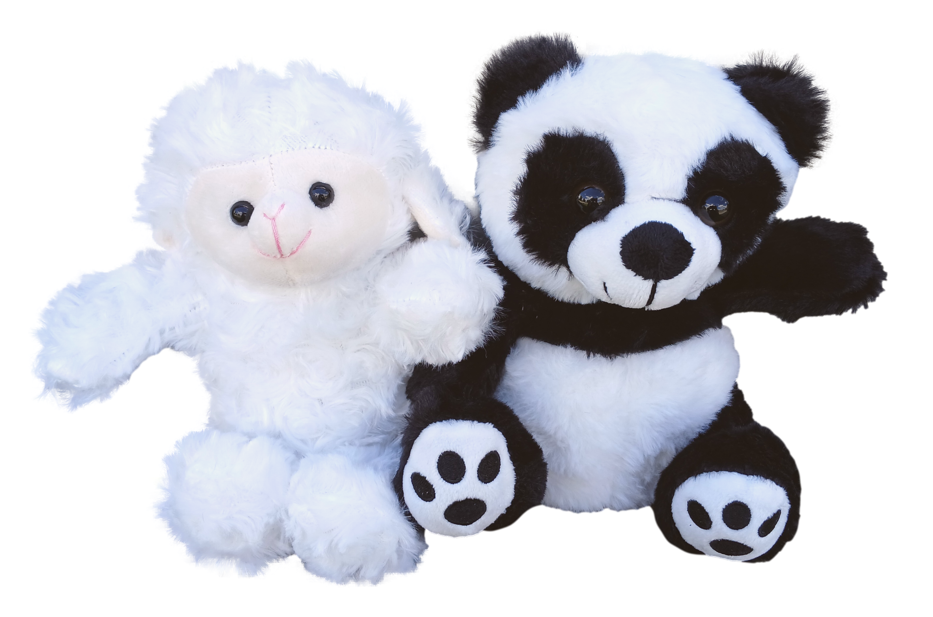 Small Plush Panda with Tee
