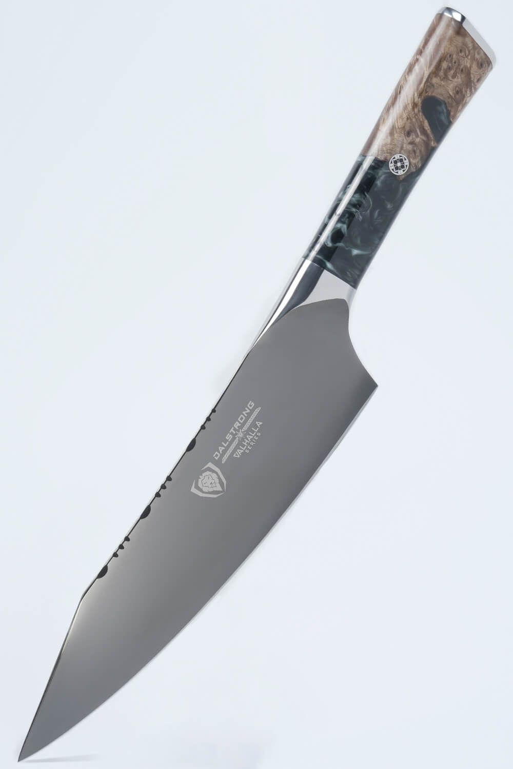 Valhalla Series Chef & BBQ Essentials | 8" Chef's Knife + 8" Chef-Cleaver Hybrid - The Crixus