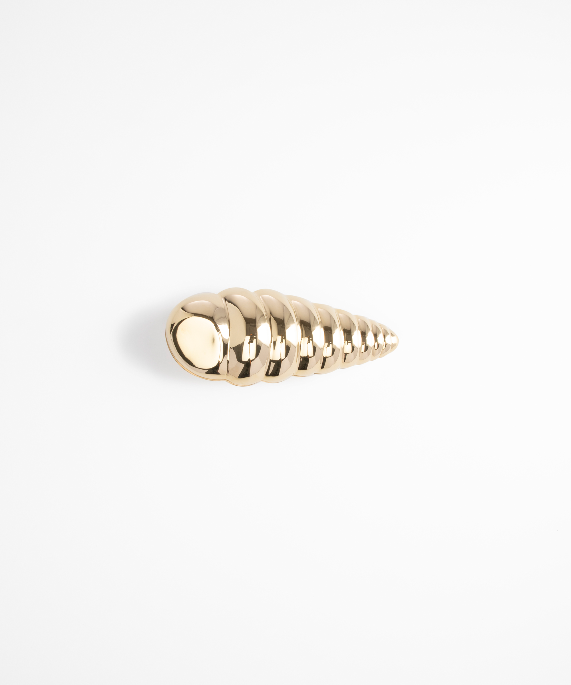 Metal Cone Shell Jar