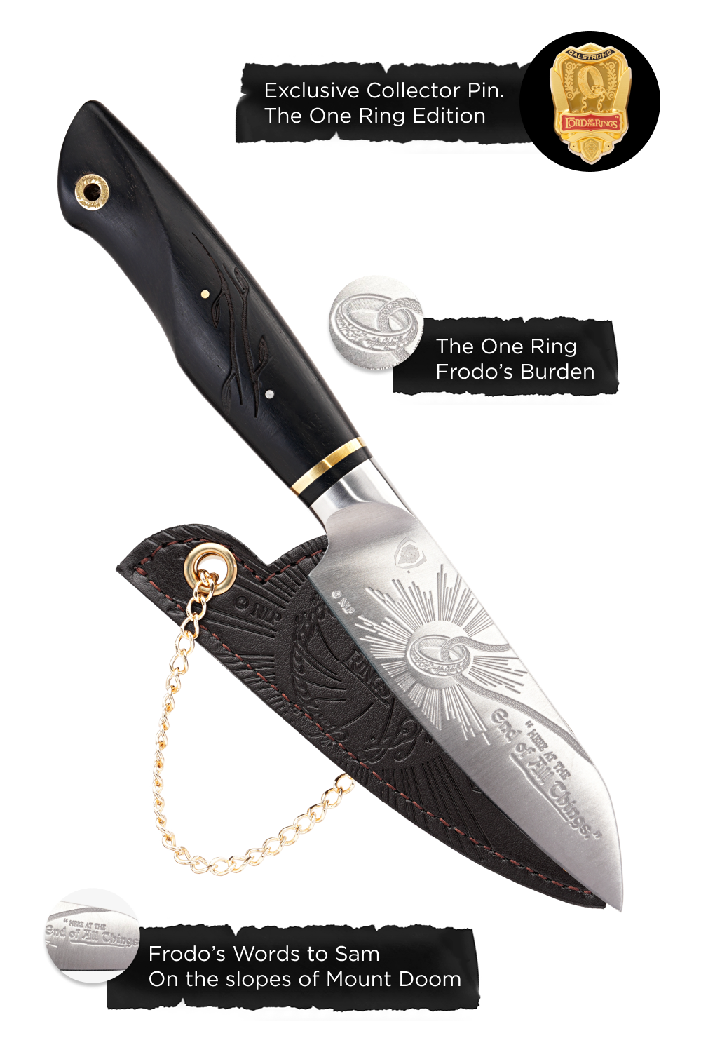 Paring Knife 4" | The Lord of the Rings™ Edition | Dalstrong ©