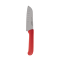 Petite Messer Red Kullens Santoku Knife - 5"