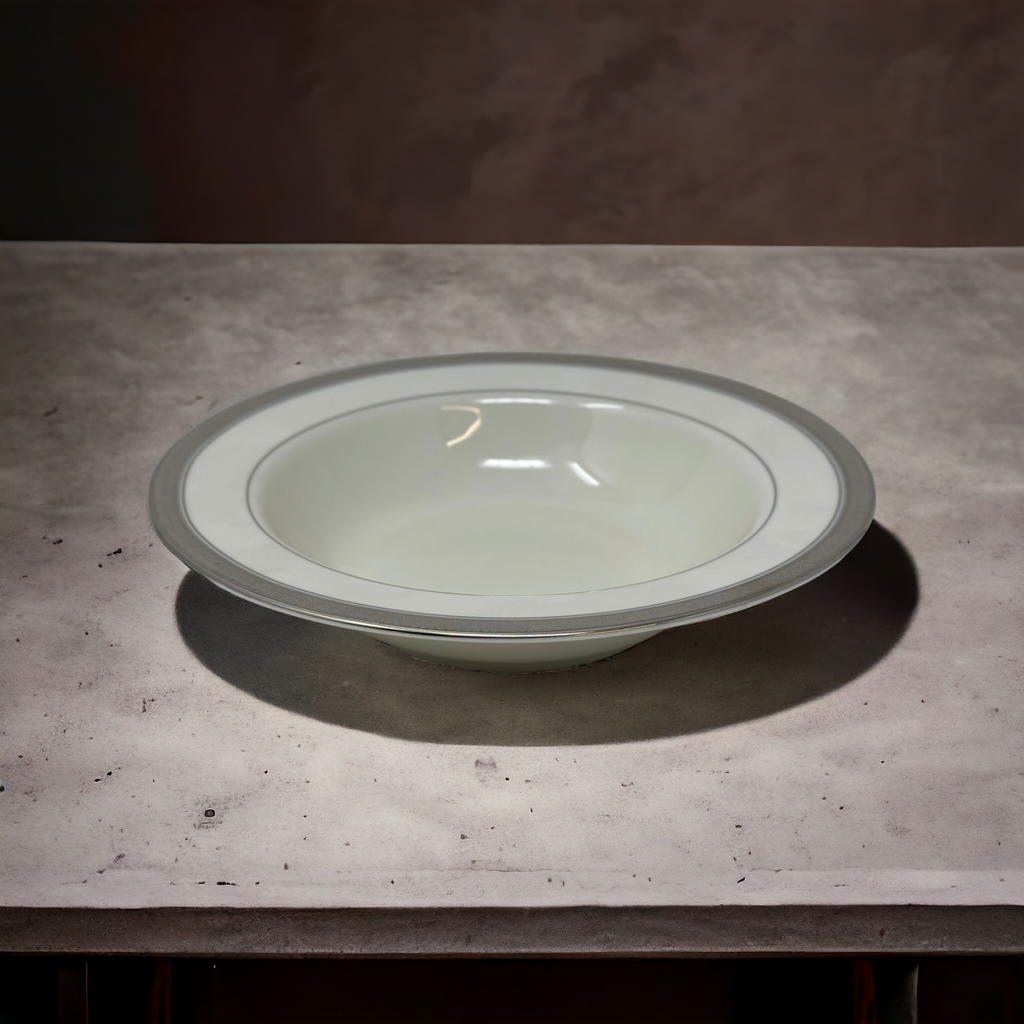 Mikasa Palatial Platinum Fruit Bowl