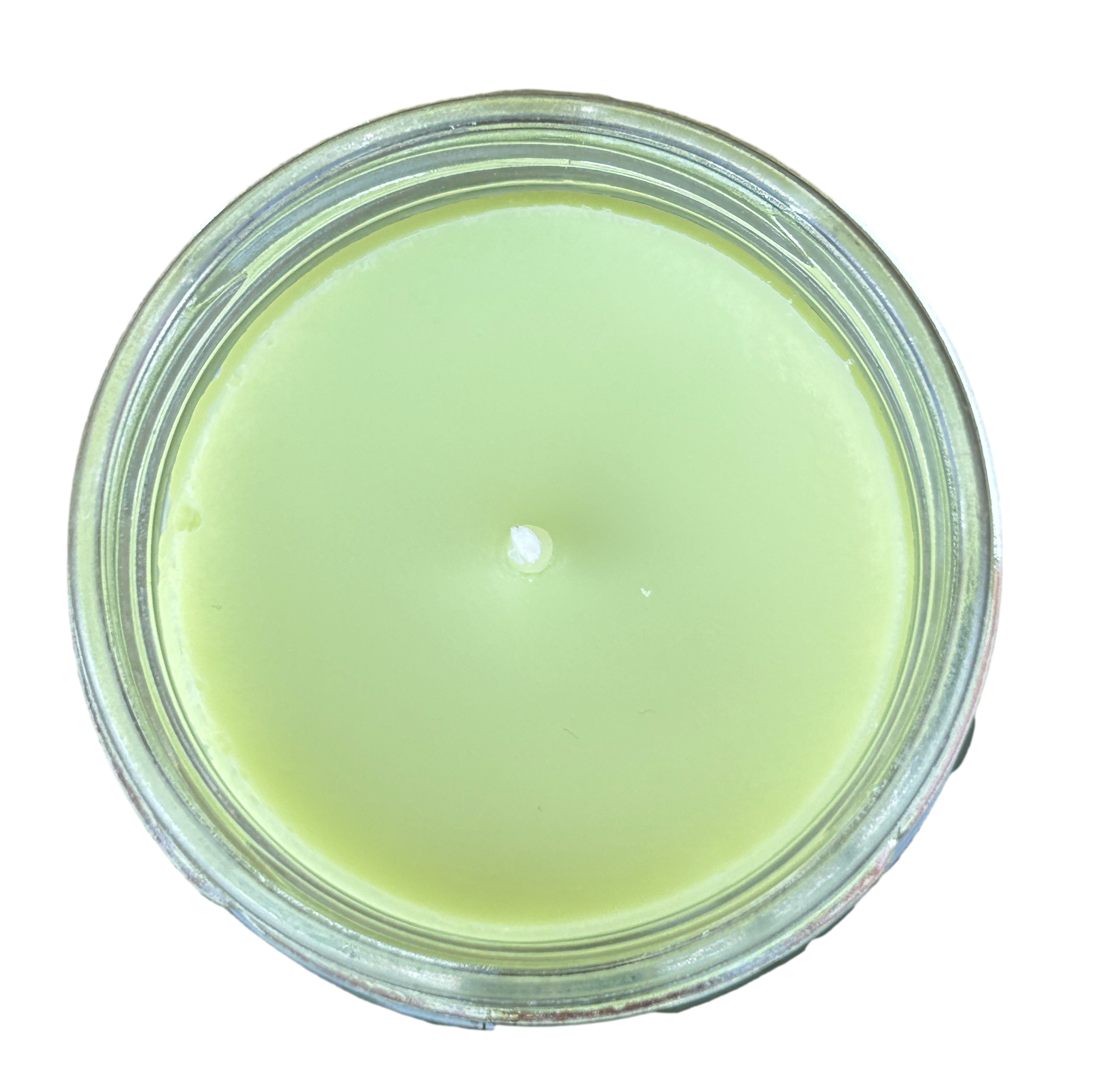 9oz Pickle Soy Candle with Black Lid UV Printed