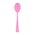 Pink Disposable Plastic Party Spoons