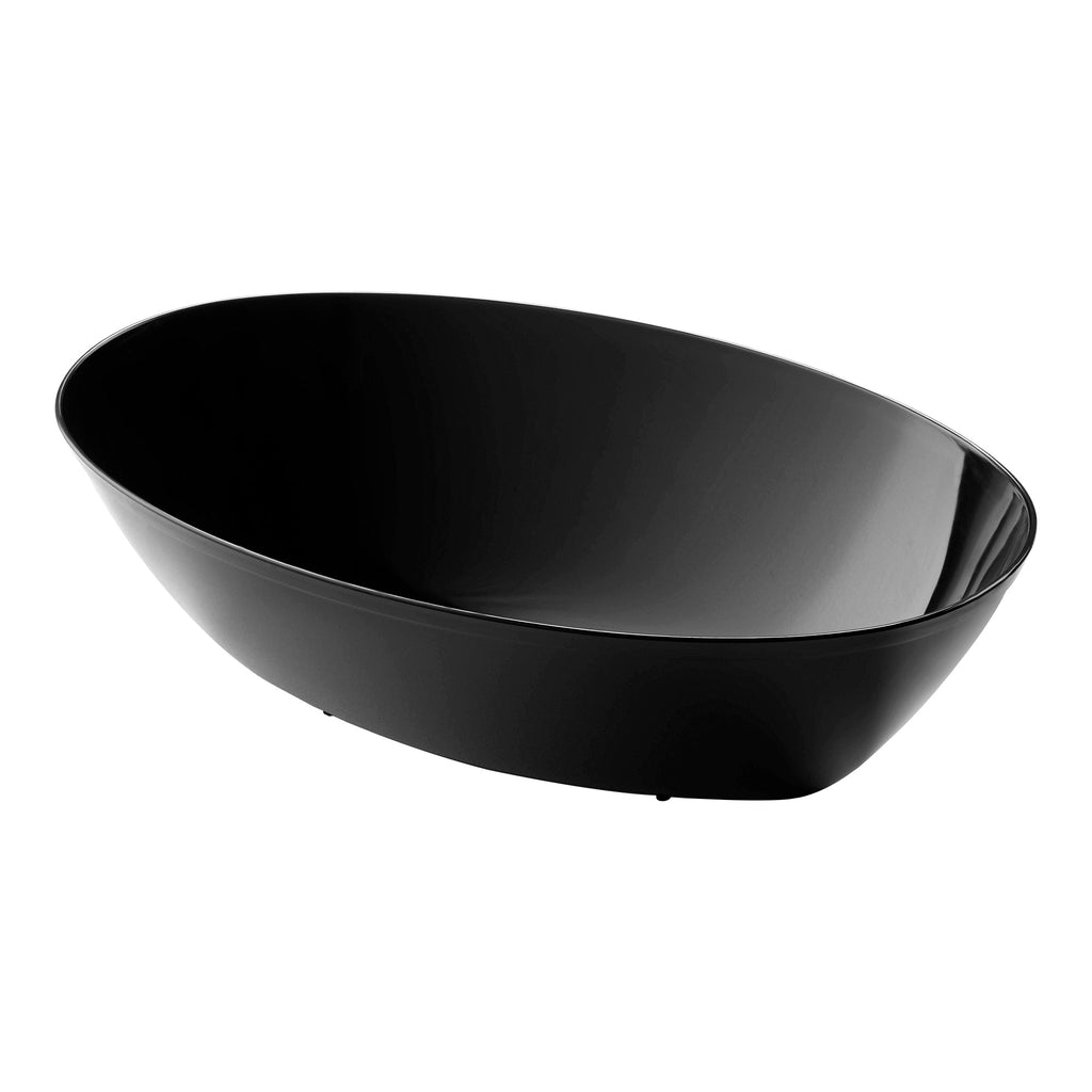 Black Oval Luau Bowl (½ Gallon)