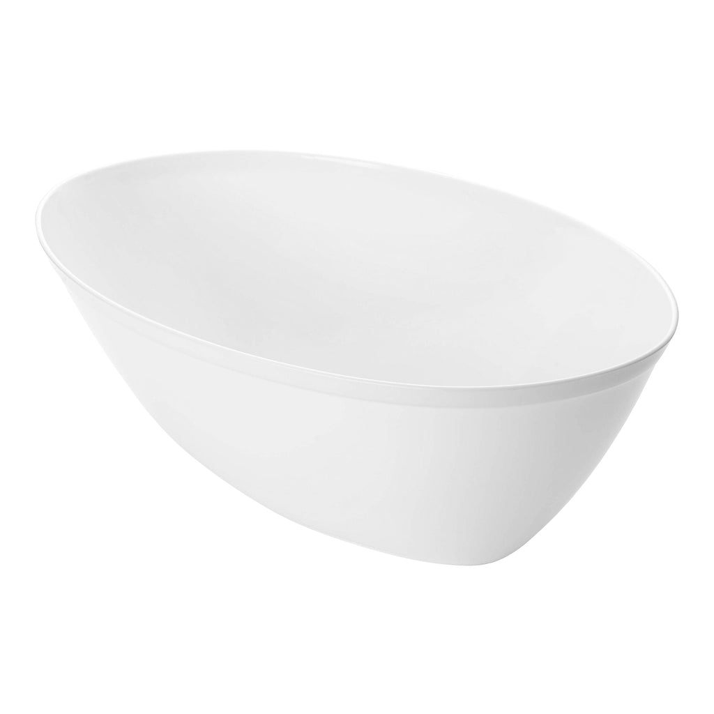 White Oval Luau Bowl (½ Gallon)