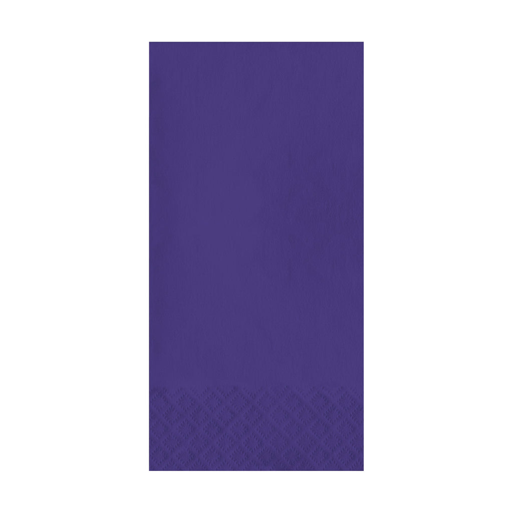 Purple Paper Dinner Napkins