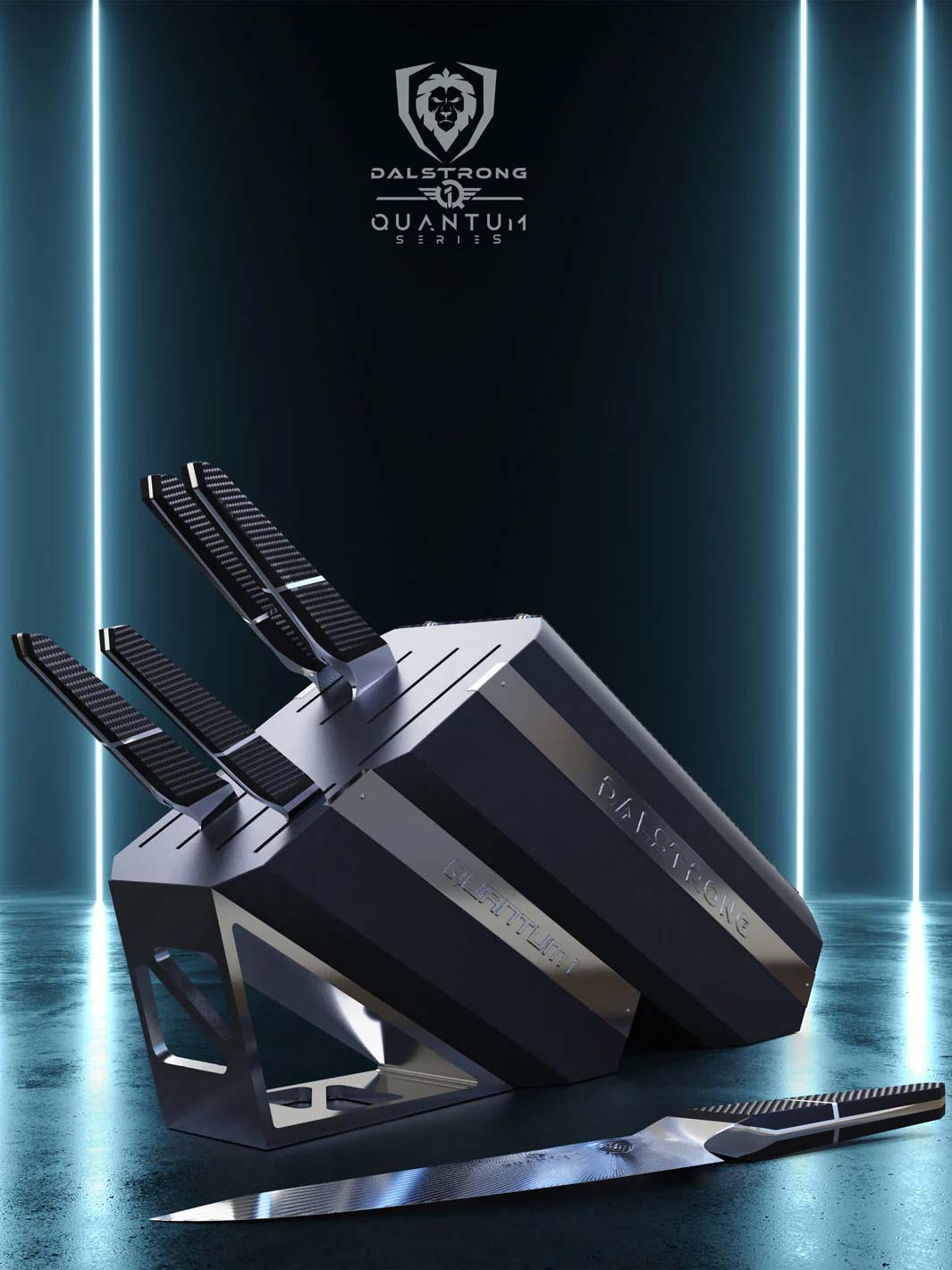 5-Piece Knife Block Set | Quantum 1 Series | Dalstrong ©
