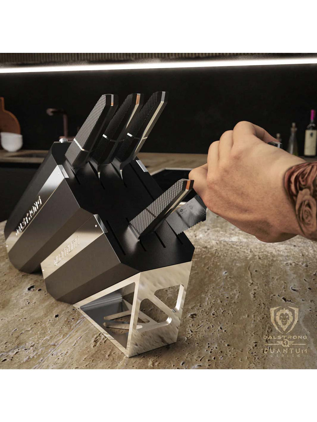 5-Piece Knife Block Set | Quantum 1 Series | Dalstrong ©